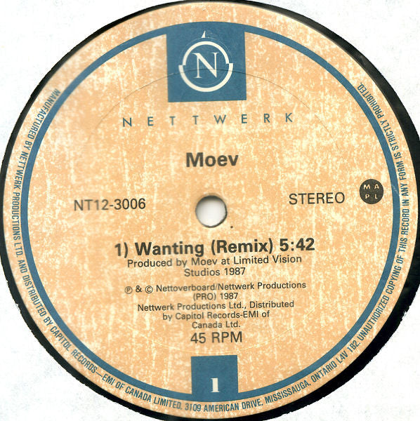 Moev - Wanting - 1987