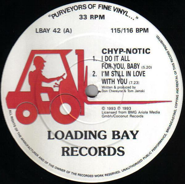 Chyp-Notic - I Can't Get Enough - 1993