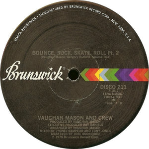 Vaughan Mason & Crew - Bounce, Rock, Skate, Roll - 1979