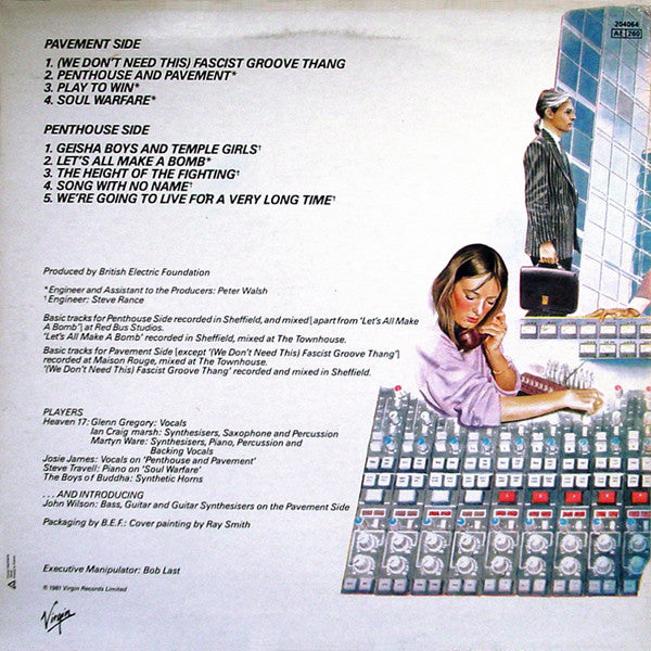 Heaven 17 - Penthouse And Pavement - 1981