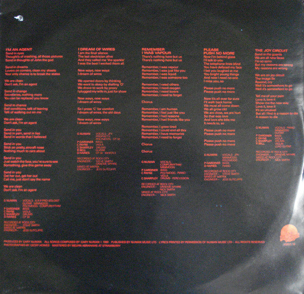 Gary Numan - Telekon - 1980