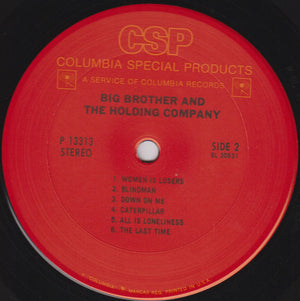 Big Brother & The Holding Company Featuring Janis Joplin - Big Brother & The Holding Company - 1976