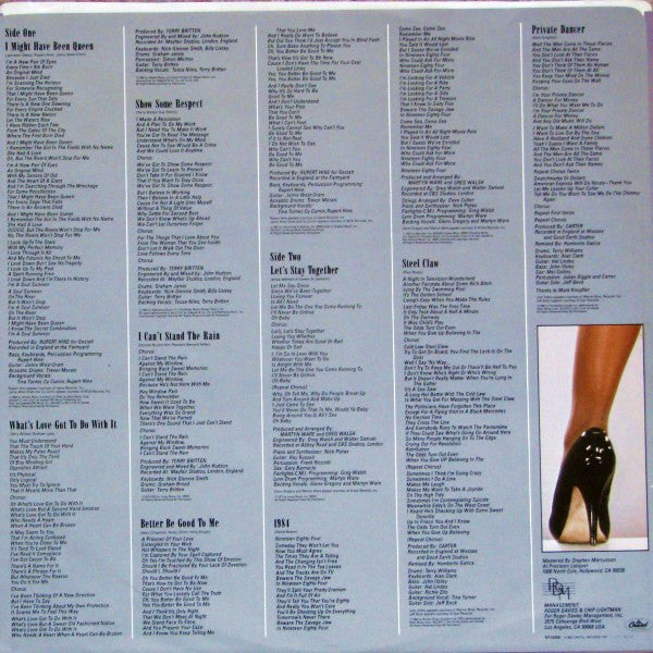 Tina Turner - Private Dancer - 1984