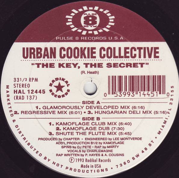 Urban Cookie Collective - The Key, The Secret