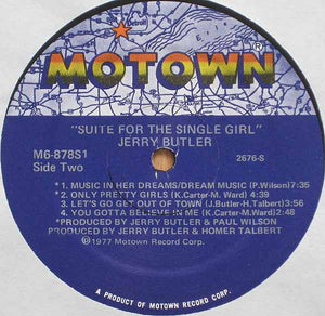 Jerry Butler - Suite For The Single Girl - 1977