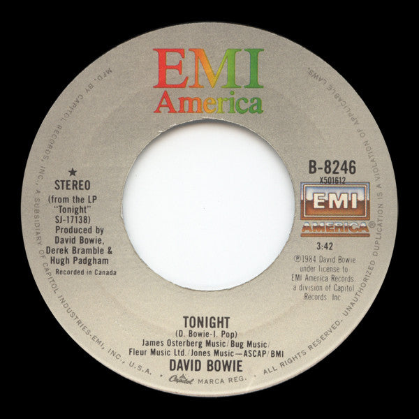 David Bowie - Tonight