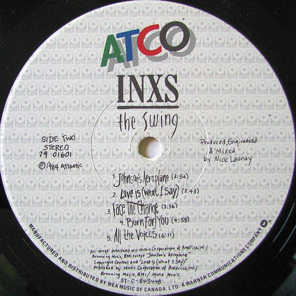 INXS - The Swing - 1984