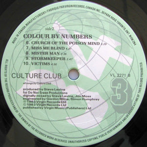 Culture Club - Colour By Numbers - 1983