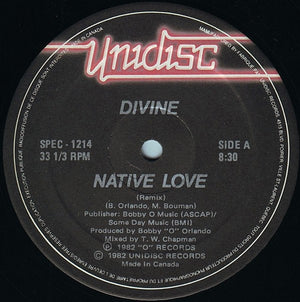 Divine / Oh Romeo - Native Love (Remix) / These Memories (Remix) - 1984