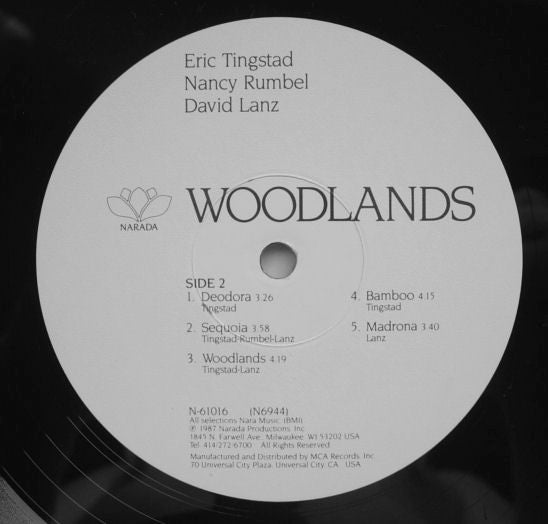 Tingstad & Rumbel, David Lanz - Woodlands - 1987