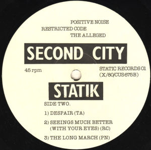 Various - Second City Statik - A Glasgow Compilation