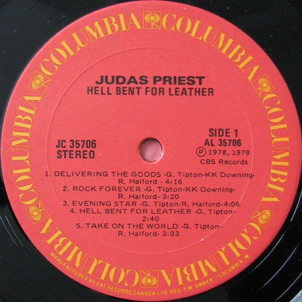 Judas Priest - Hell Bent For Leather