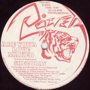 Shezoray - Are You A Love Maker 1983 - Quarantunes