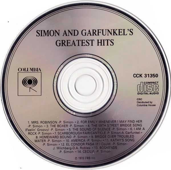 Simon & Garfunkel - Simon And Garfunkel's Greatest Hits (CD) -