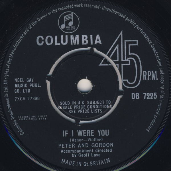 Peter & Gordon - A World Without Love