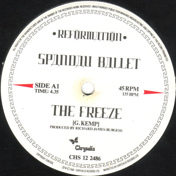 Spandau Ballet - The Freeze