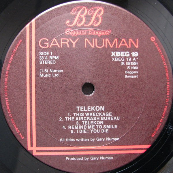 Gary Numan - Telekon - 1980