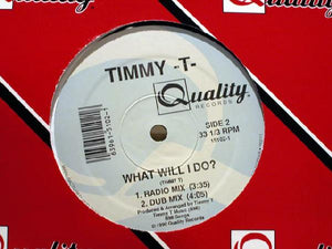 Timmy -T- - What Will I Do? Vinyl Record