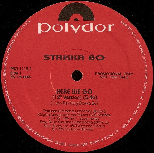 Stakka Bo - Here We Go