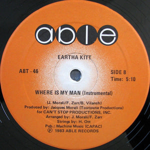 Eartha Kitt - Where Is My Man - 1983
