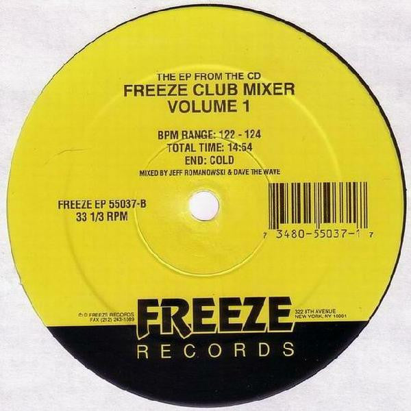 Various - Freeze Club Mixer Volume 1
