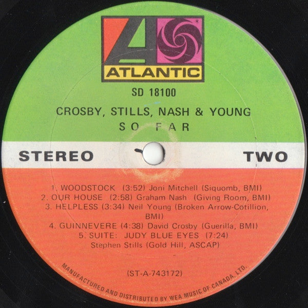 Crosby, Stills, Nash & Young - So Far