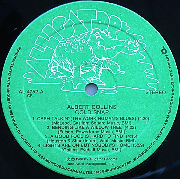 Albert Collins - Cold Snap 1986 - Quarantunes