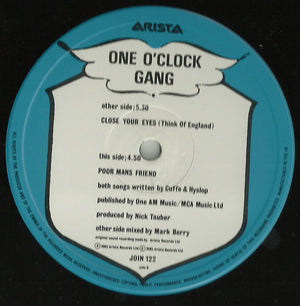 One O'Clock Gang - Close Your Eyes Vinyl Record