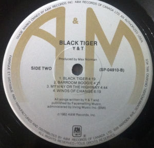Y & T - Black Tiger - 1982