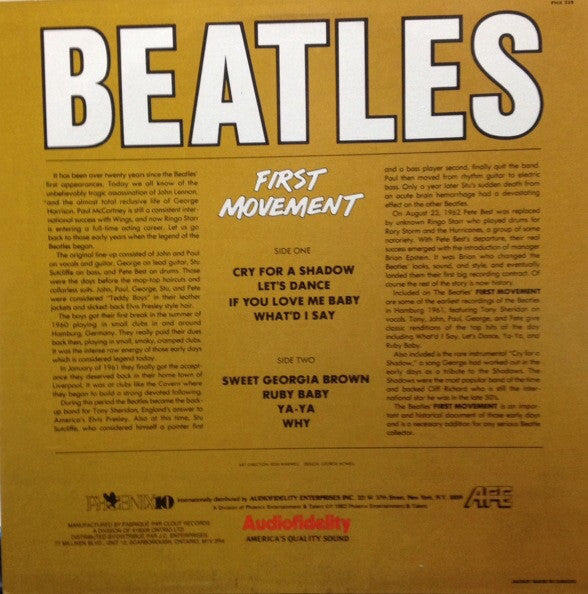 The Beatles - First Movement