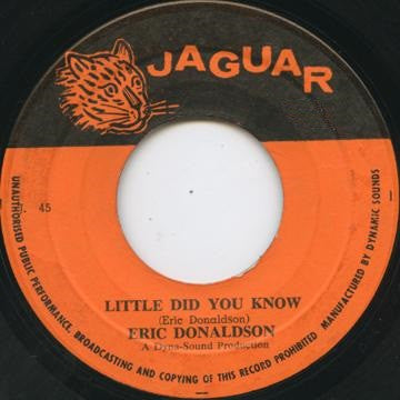 Eric Donaldson - Little Did You Know