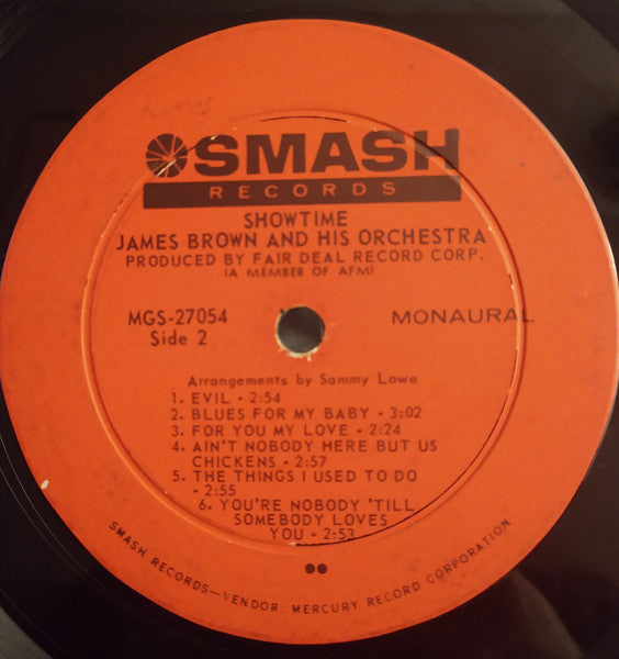 James Brown - Showtime - 1964