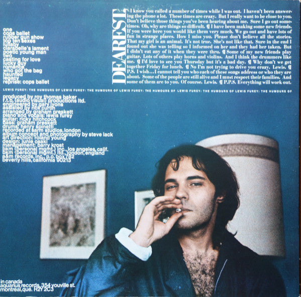 Lewis Furey - The Humours Of - 1976
