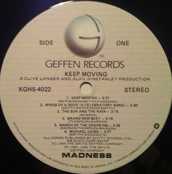 Madness - Keep Moving - 1984