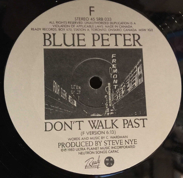 Blue Peter - Don't Walk Past Vinyl Record