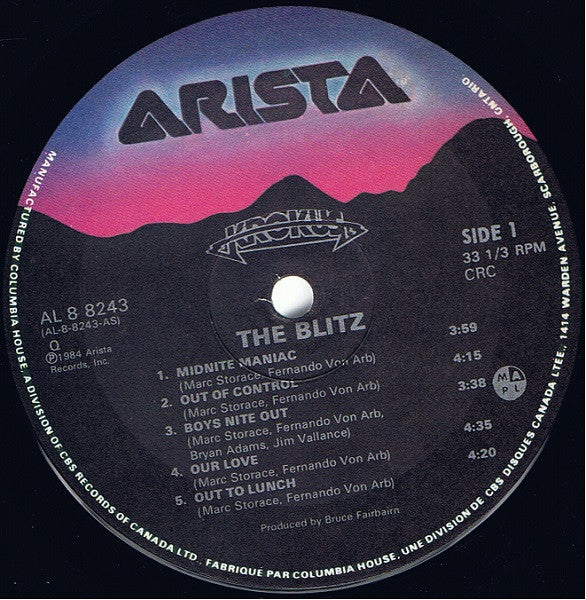 Krokus - The Blitz - 1984