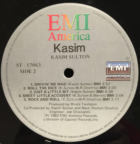 Kasim Sulton - Kasim - 1982