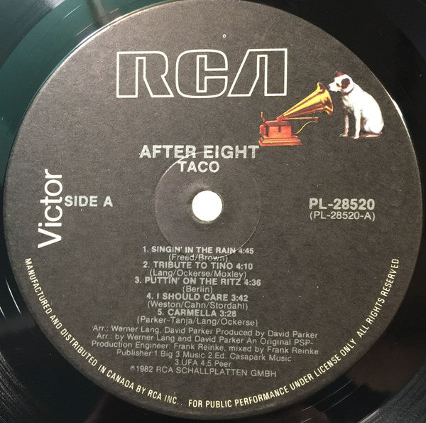 Taco - After Eight - 1982