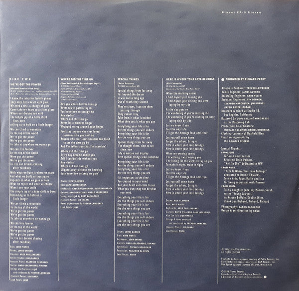 Pointer Sisters - Special Things - 1980