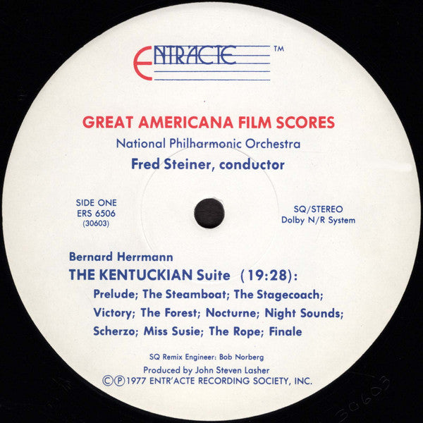 Bernard Herrmann - Great Americana Film Scores / The Kentuckian