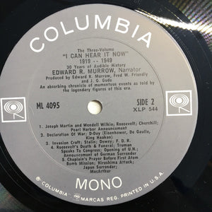 Edward R. Murrow - "I Can Hear It Now" 1919-1949