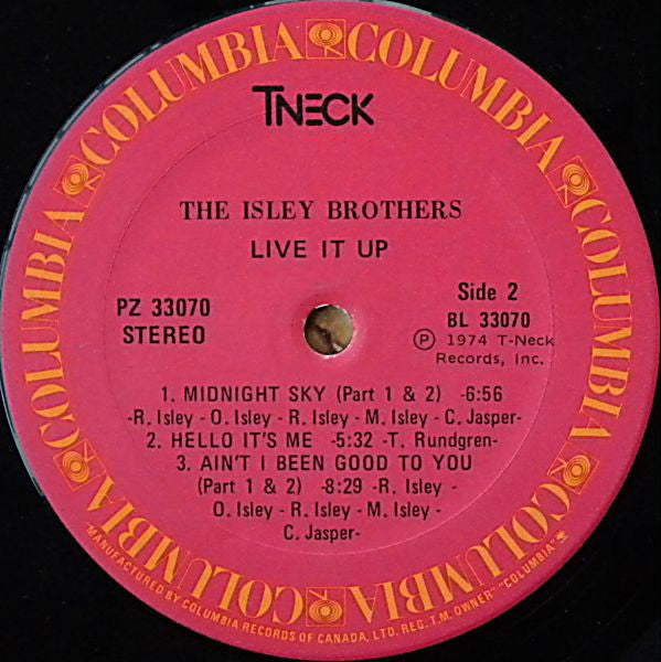 The Isley Brothers - Live It Up