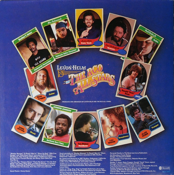 Levon Helm And RCO All-Stars, The - Levon Helm And The RCO All-Stars - 1977