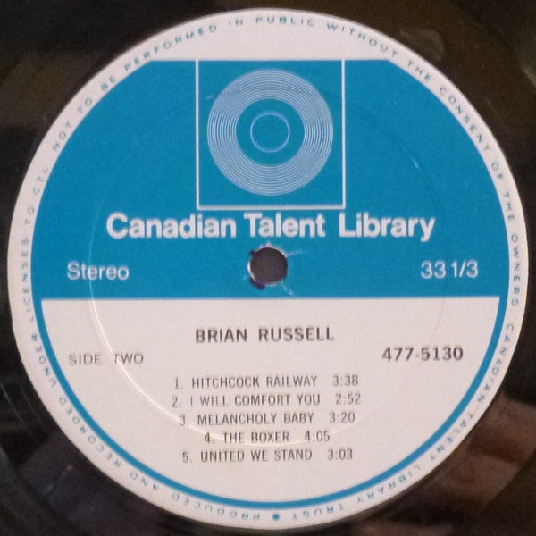 Brian Russell - People Get Ready - 1970