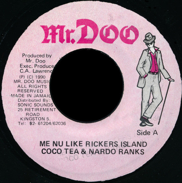 Cocoa Tea & Nardo Ranks - Me Nu Like Rickers Island - 1990