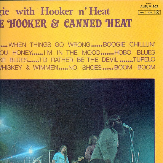 John Lee Hooker & Canned Heat - Boogie With Hooker N' Heat -