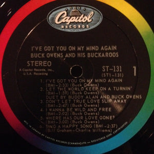 Buck Owens And His Buckaroos - I've Got You On My Mind Again Vinyl Record