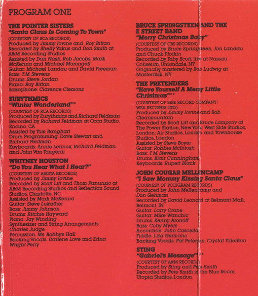Various - A Very Special Christmas - 1987
