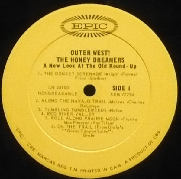 The Honeydreamers - Outer West! - A New Look At The Old Round-Up
