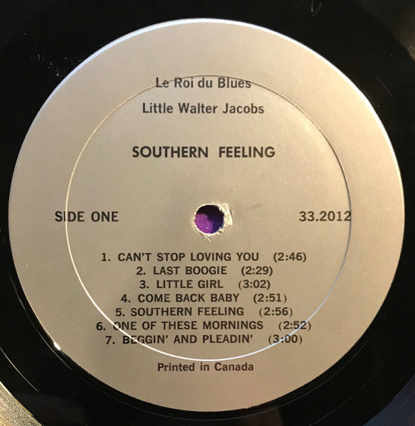 Little Walter - Southern Feeling - Volume Two - 1978